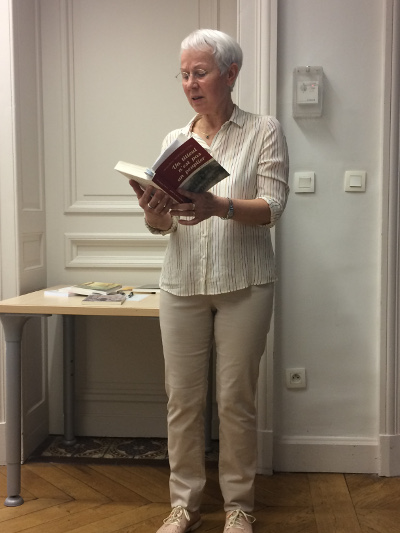 Jacqueline Dewerdt, lecture de son roman