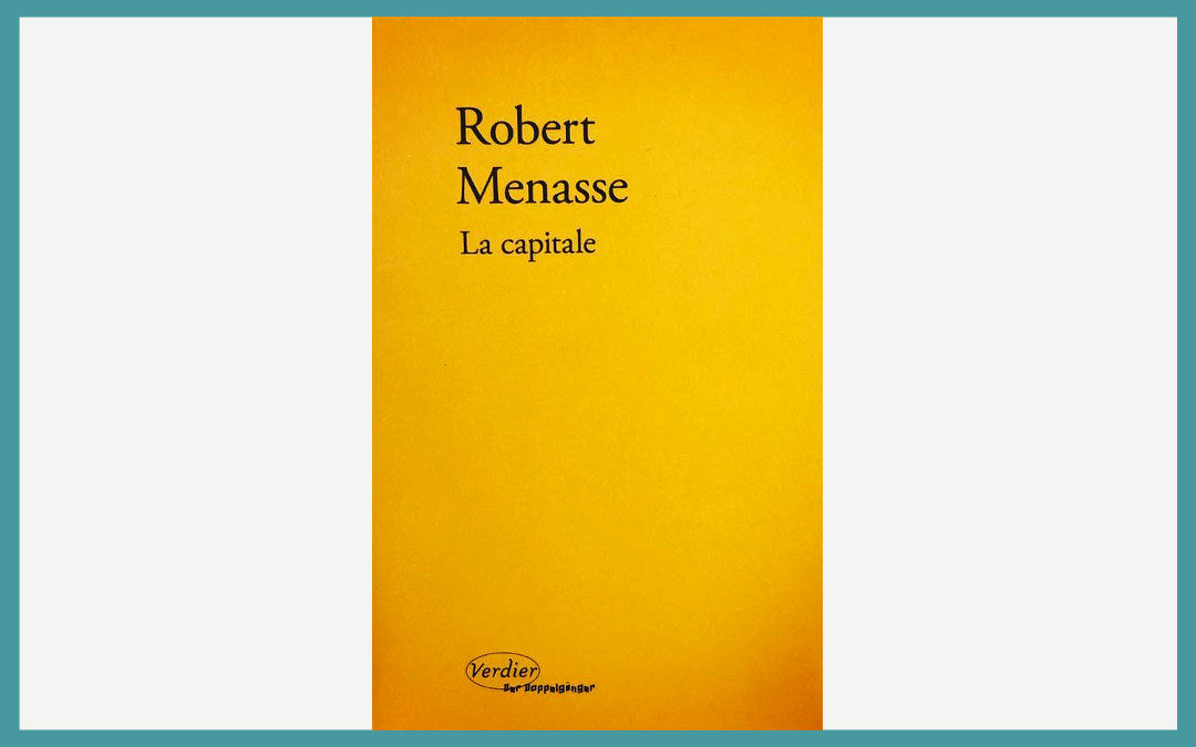 La capitale de Robert Menasse